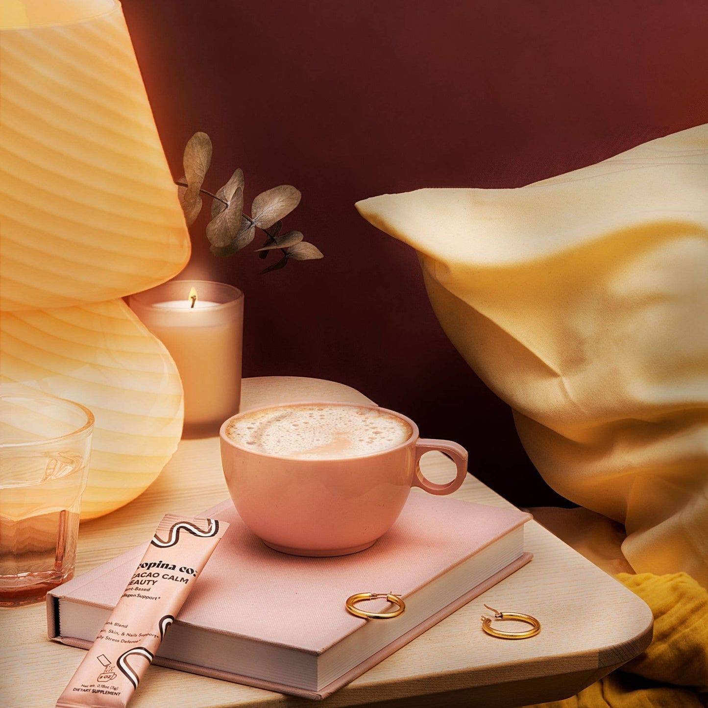 Cacao Calm Beauty Plant-Based Collagen Packet