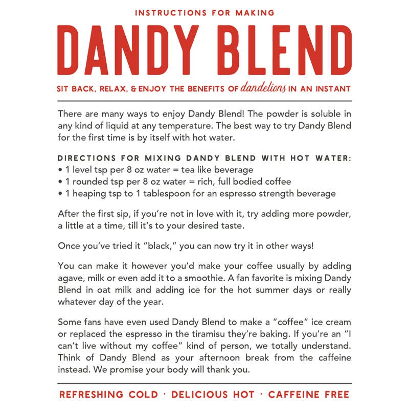 Dandy Blend