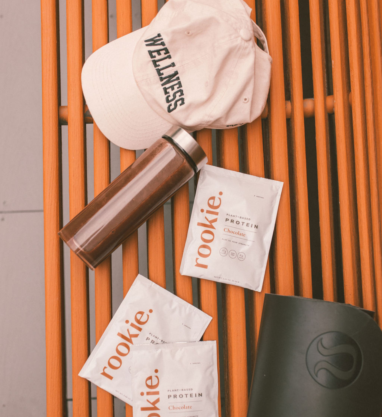 Vegan Protein Powder (Single Serving Stick Packs): Single Packet / Vanilla