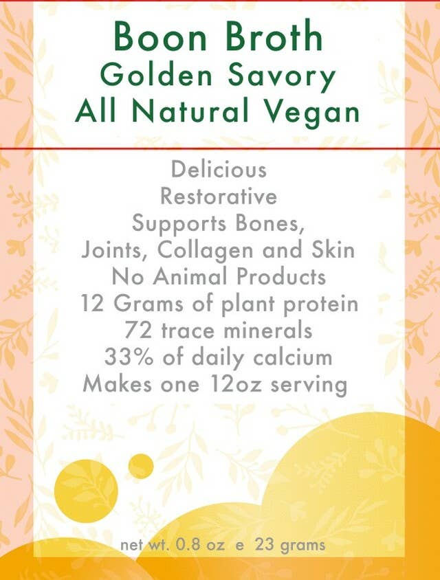 Boon Broth A gourmet vegan alternative to bone broth