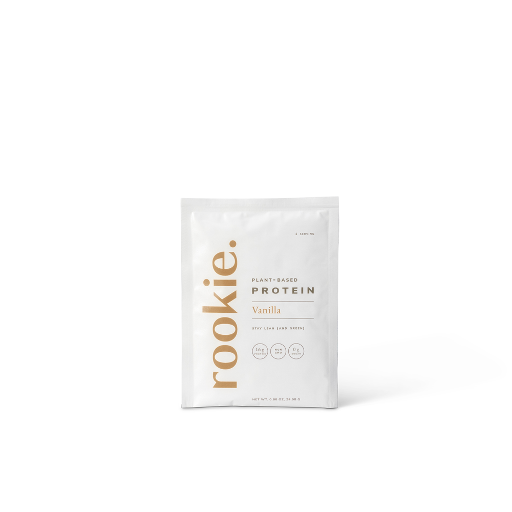 Vegan Protein Powder (Single Serving Stick Packs): Single Packet / Vanilla